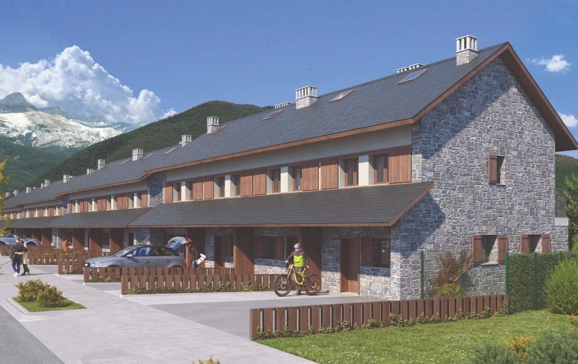 Promoción Residencial Iserías, obra nueva en Villanúa (Revista)
