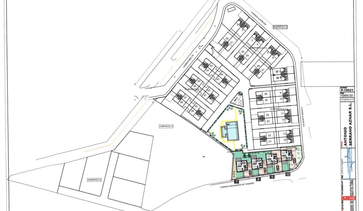 Promoción Tossal Gross III, obra nueva en Denia (Revista)