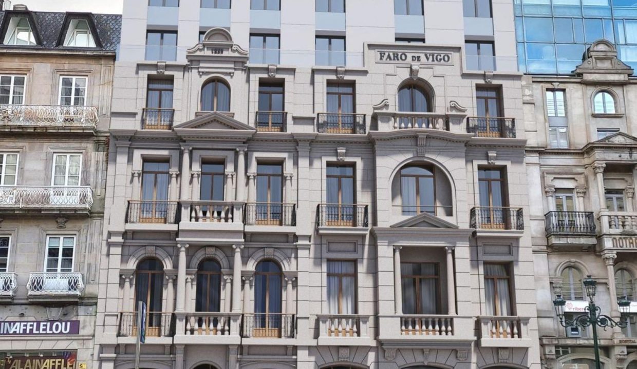 Promoción Residencial Colón 30, obra nueva en O Corazón de María (Revista)