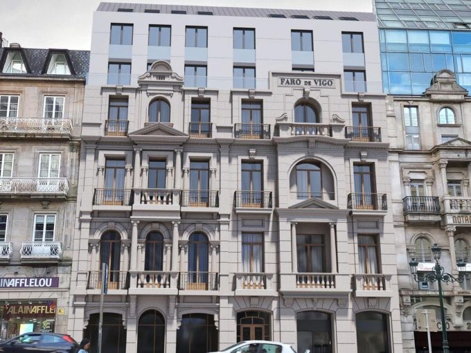 Promoción Residencial Colón 30, obra nueva en O Corazón de María (Revista)