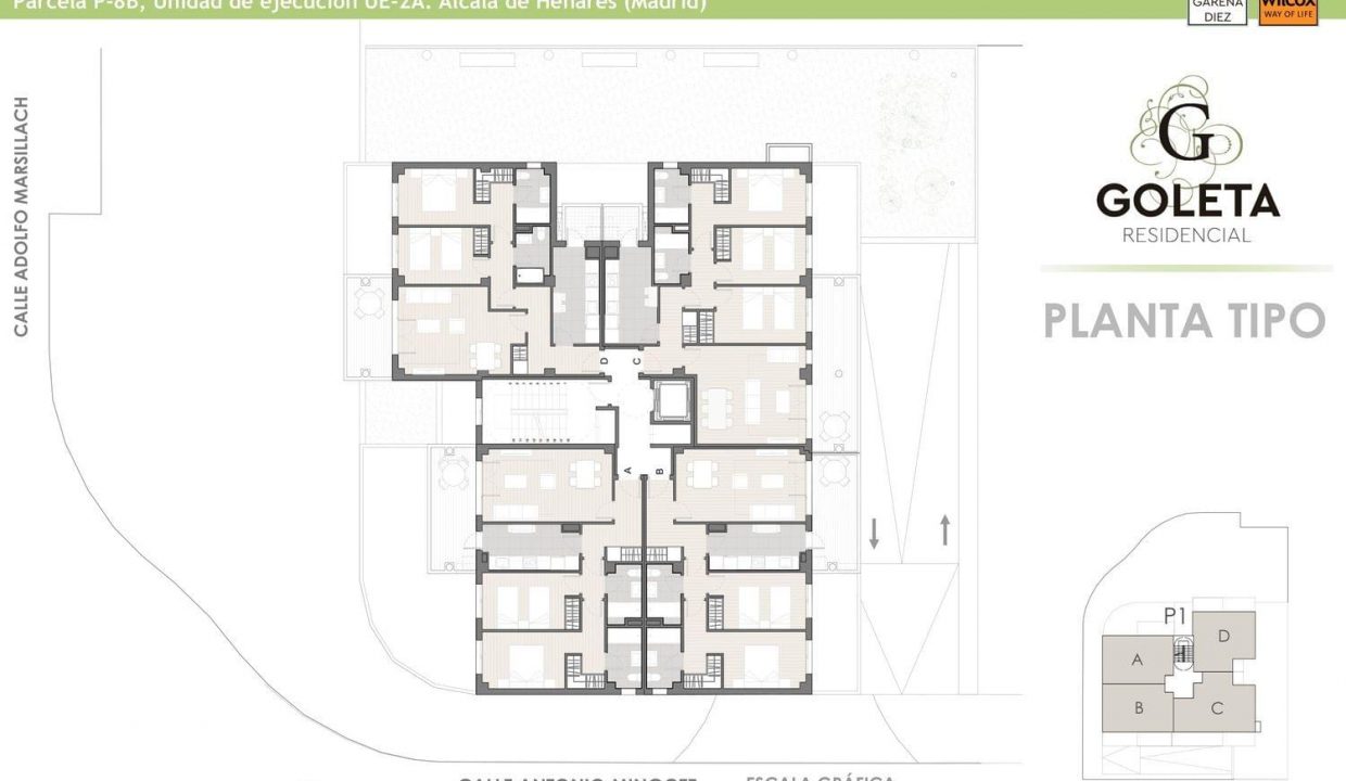 Promoción Residencial Goleta, obra nueva en Alcalá de Henares (Revista)