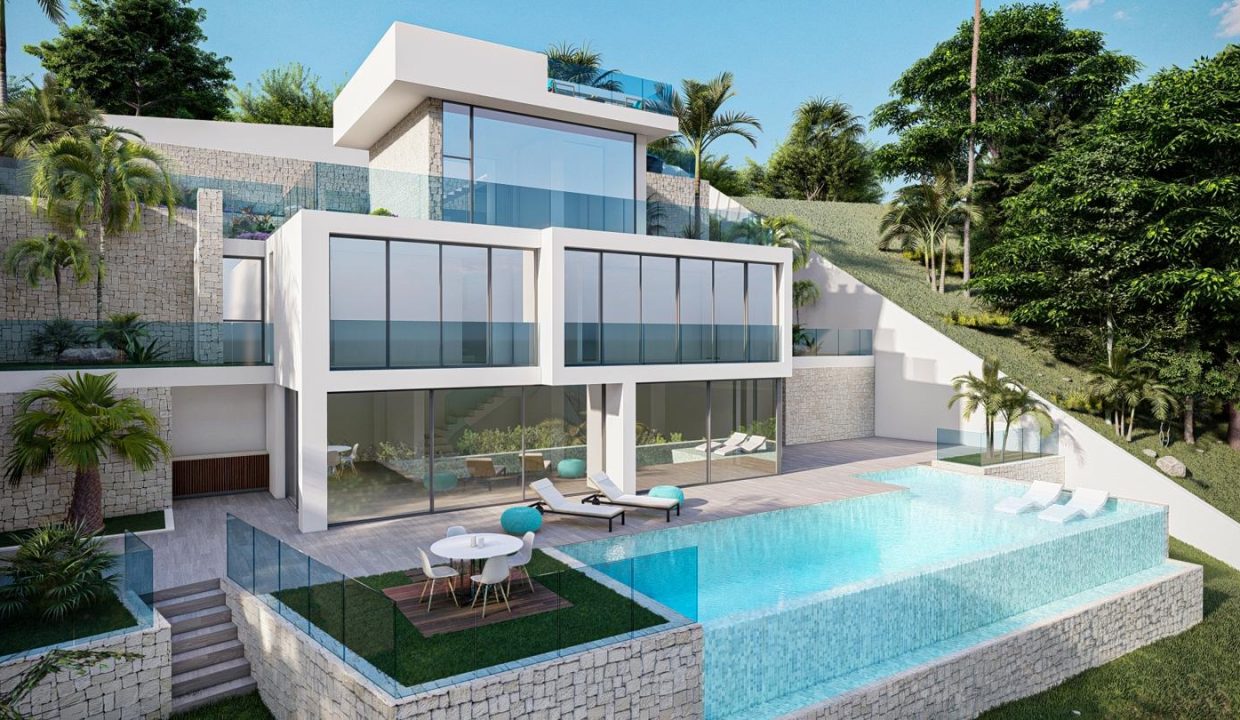 Promoción Impresionante villa que encarna la vida de lujo, obra nueva en Altea (Revista)