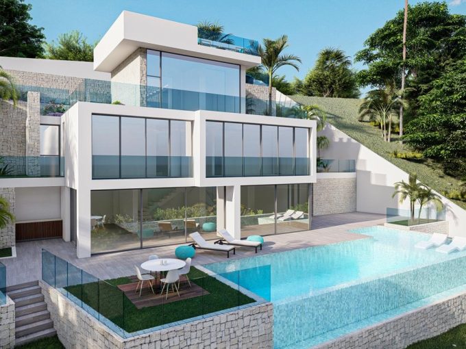 Promoción Impresionante villa que encarna la vida de lujo, obra nueva en Altea (Revista)
