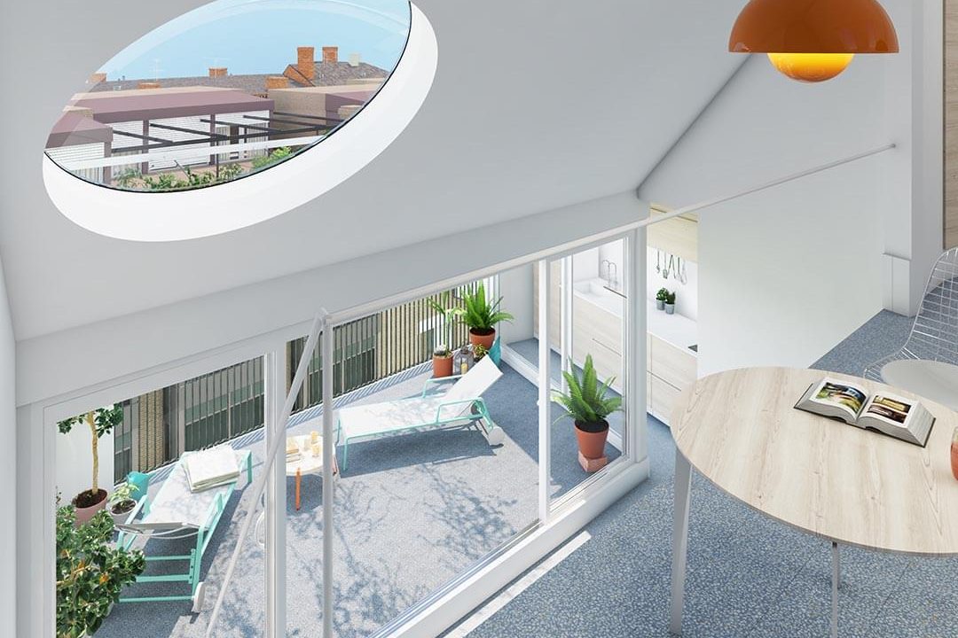 Promoción Edificio Genciana, obra nueva en Madrid (Revista)