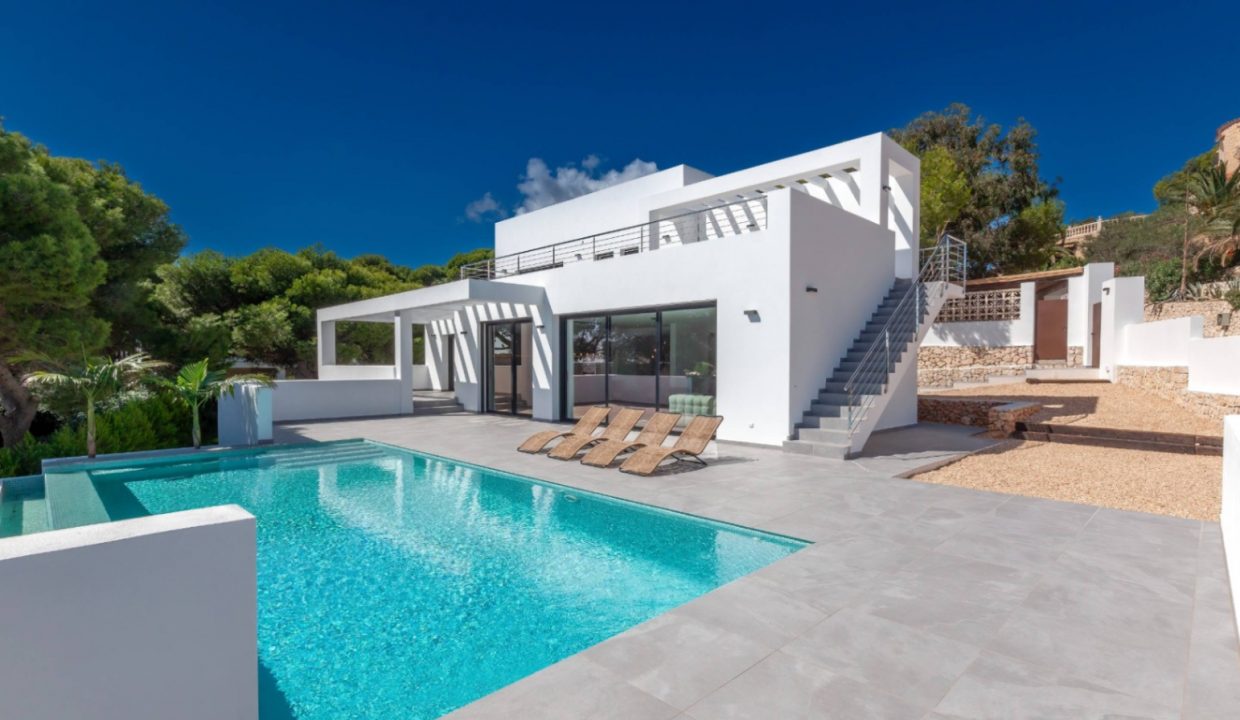 Promoción Impresionante villa de estilo minimalista, obra nueva en Jávea (Revista)