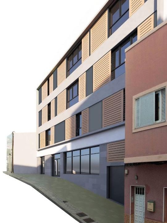 Promoción Edificio Claudia Tenerife, obra nueva en La Cuesta (Revista)