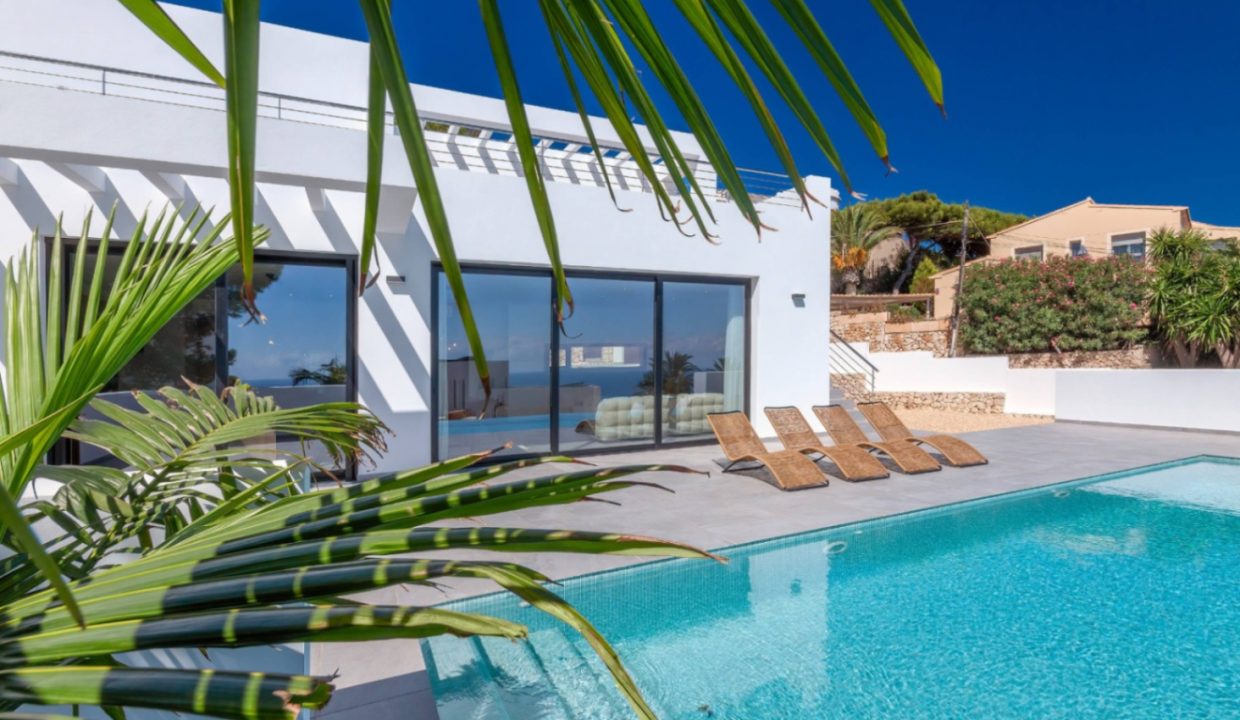 Promoción Impresionante villa de estilo minimalista, obra nueva en Jávea (Revista)