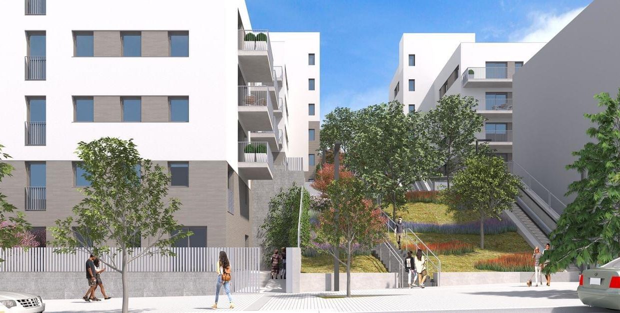 Promoción Les Gaures, obra nueva en Barcelona (Revista)