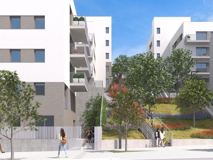Promoción Les Gaures, obra nueva en Barcelona (Revista)