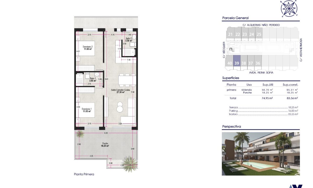 Promoción VILLAMAR APARTAMENTOS F6, obra nueva en Pilar de la Horadada (Revista)
