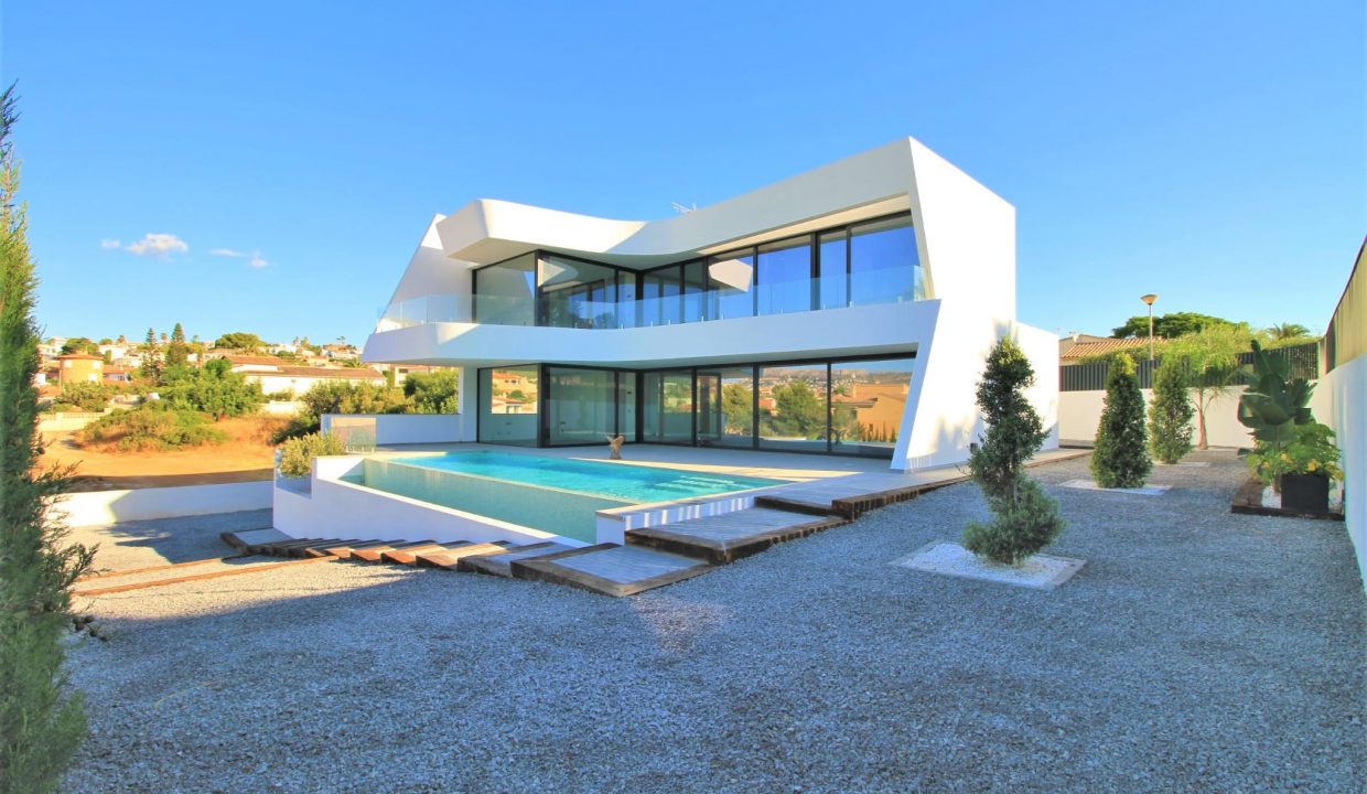 Promoción Villa de lujo en una zona privilegiada, obra nueva en Calpe (Revista)