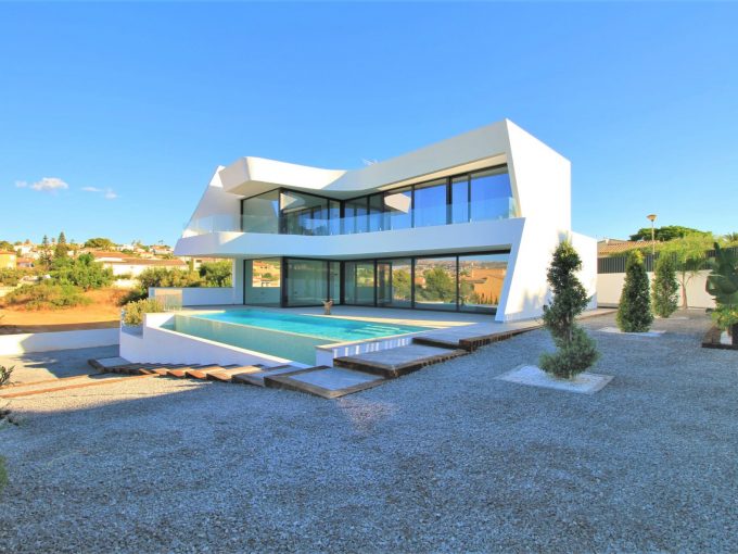 Promoción Villa de lujo en una zona privilegiada, obra nueva en Calpe (Revista)