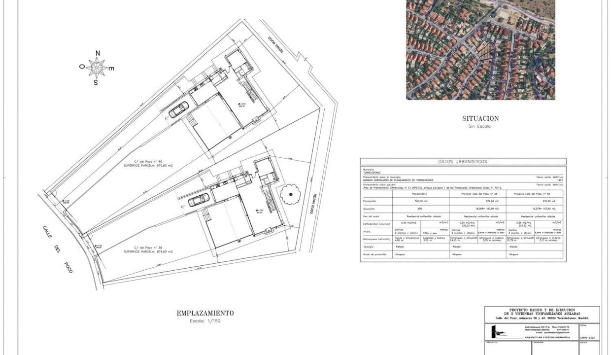 Promoción Calle del Pozo, 38 y 40 de la Urbanización los Peñascales, obra nueva en Torrelodones (Revista)