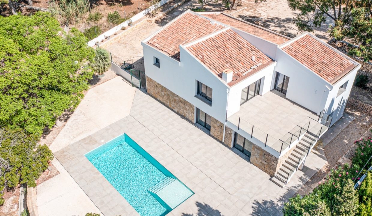 Promoción Fabulosa villa de estilo moderno, obra nueva en Altea (Revista)