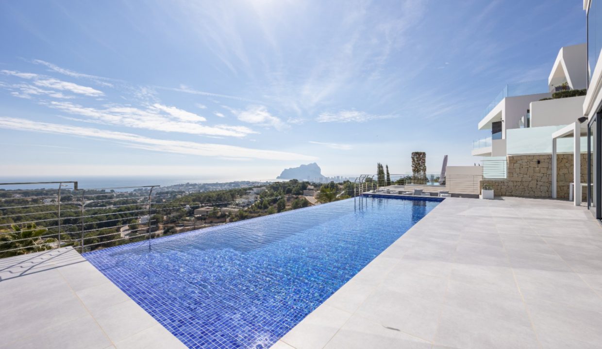 Promoción Impresionante villa en el pintoresco pueblo, obra nueva en Benisa (Revista)