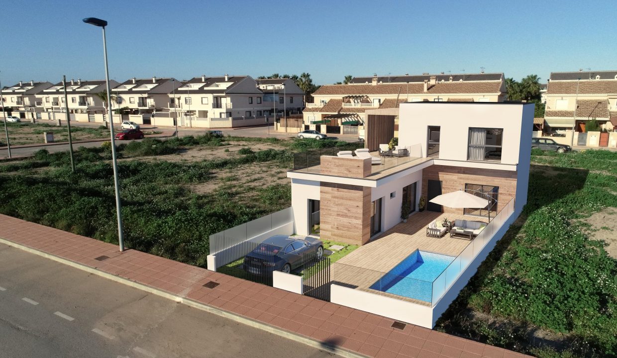 Promoción Senda de Los Flamencos, obra nueva en San Javier (Revista)