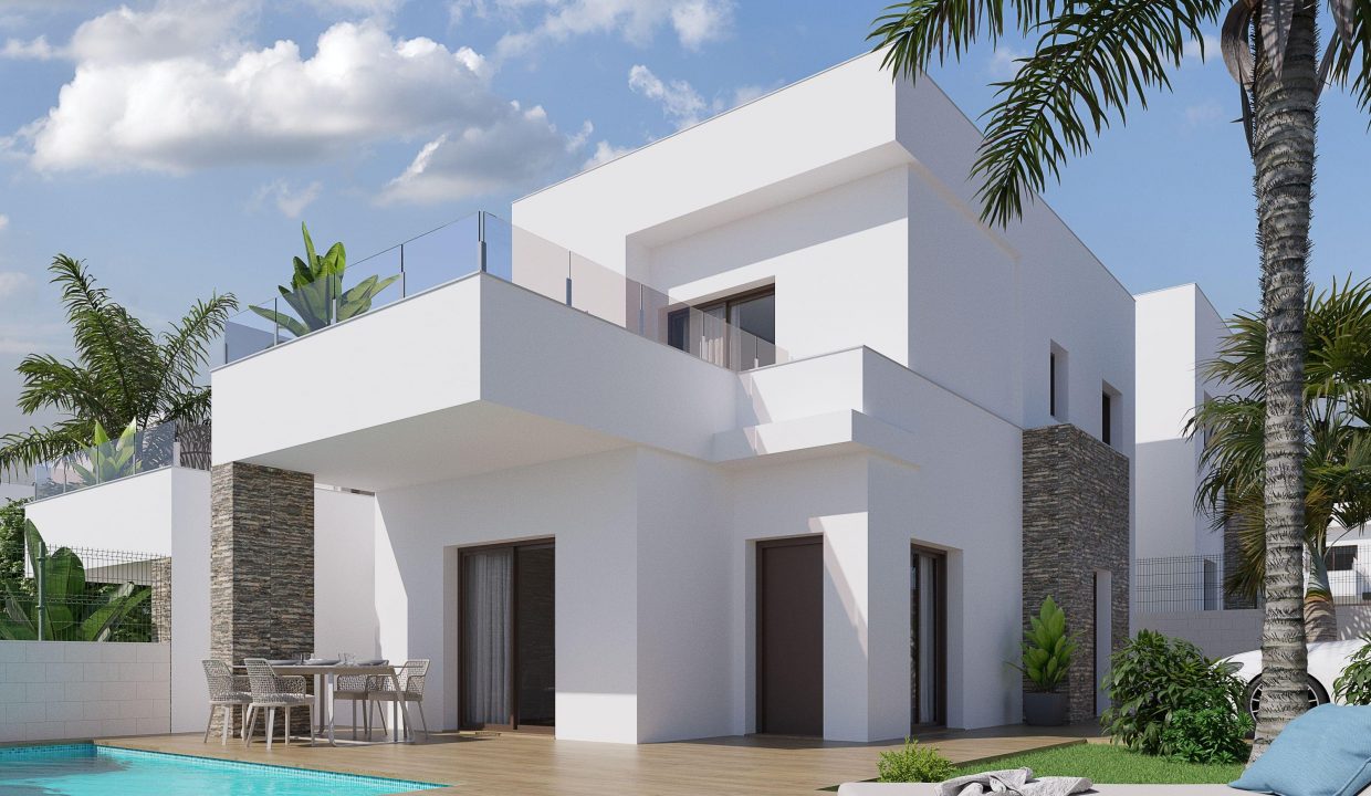 Promoción Casas Blancas de Vistabella, obra nueva en Entrenaranjos (Revista)