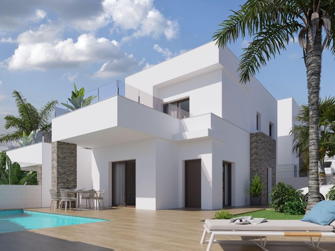 Promoción Casas Blancas de Vistabella, obra nueva en Entrenaranjos (Revista)