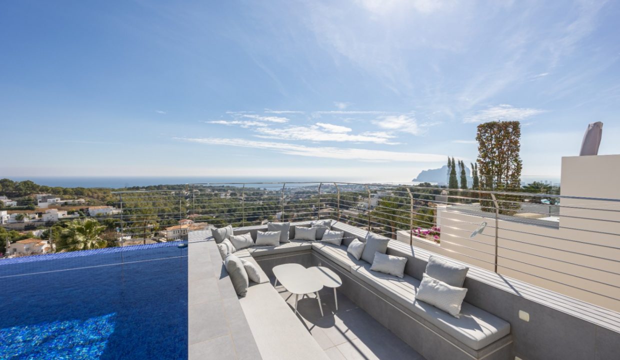 Promoción Impresionante villa en el pintoresco pueblo, obra nueva en Benisa (Revista)