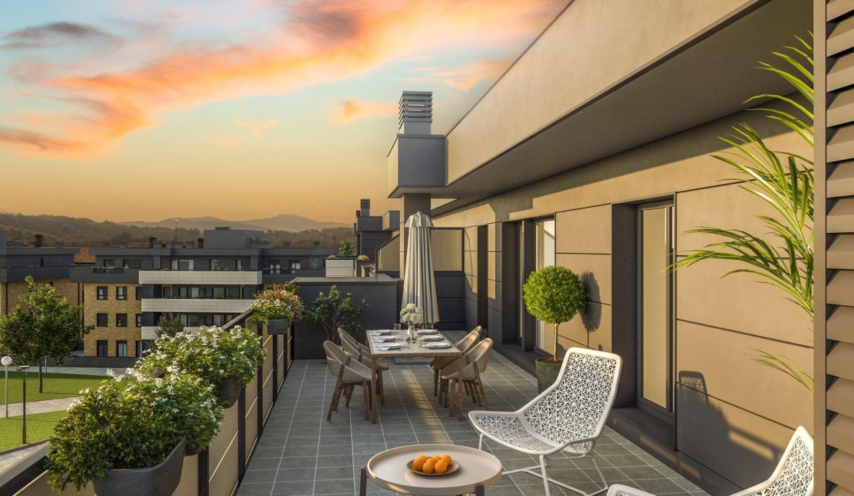 Promoción Residencial Landabarri, obra nueva en Derio (Revista)