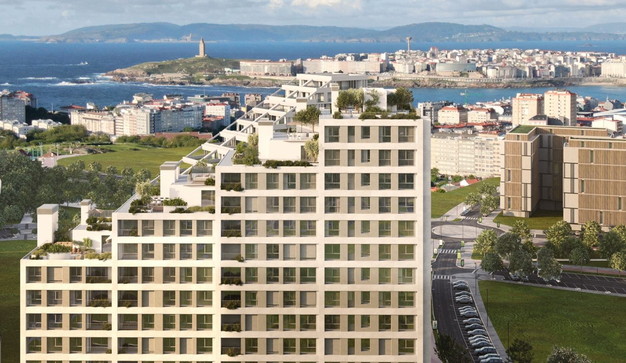 Promoción Residencial Caleida, obra nueva en La Coruña (Revista)