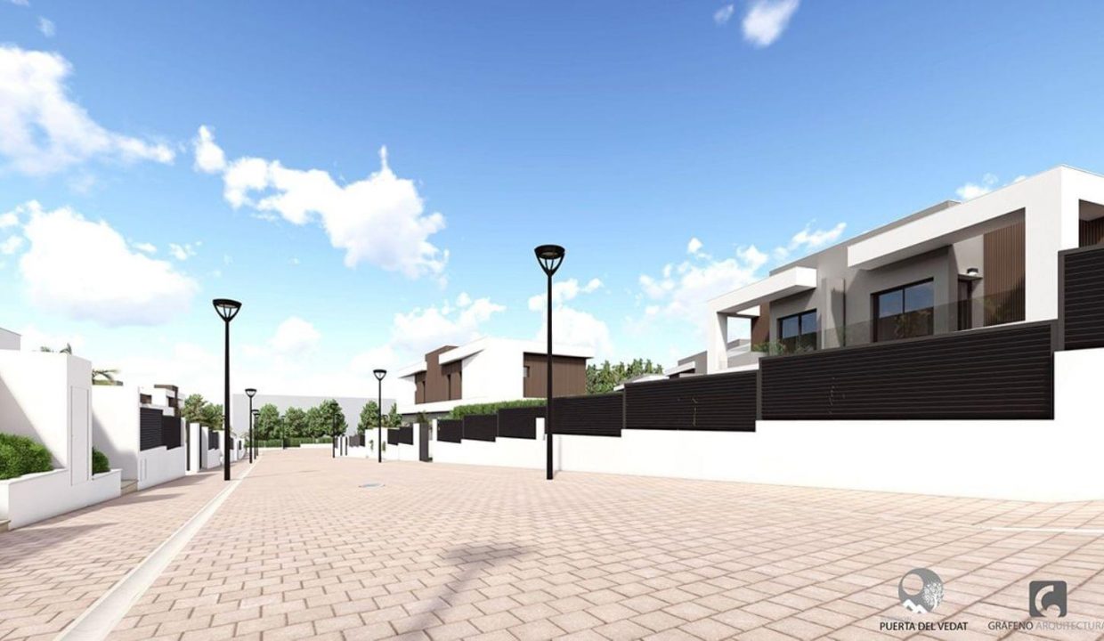 Promoción Residencial Puerta del Vedat, obra nueva en Urbanización Mas de la Montañeta (Revista)