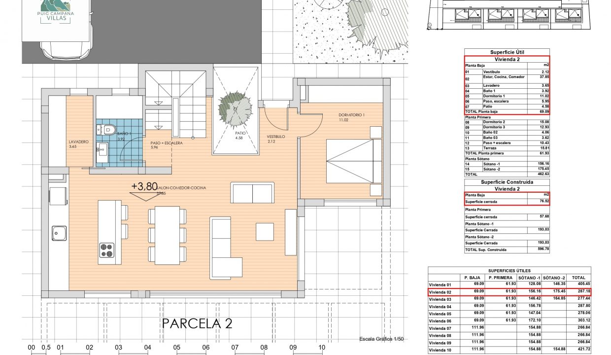 Promoción VILLAS PUIG CAMPANA, obra nueva en Finestrat (Revista)