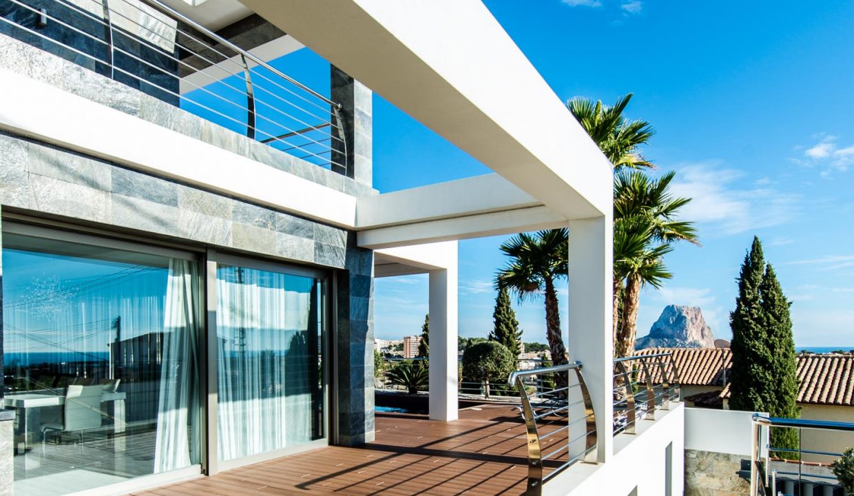 Promoción Excepcional villa de lujo, obra nueva en Calpe (Revista)