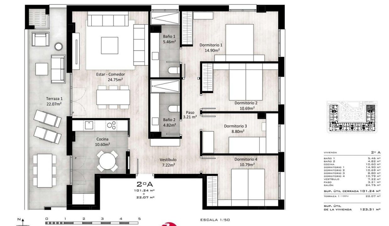 Promoción Residencial Los Arroyos, obra nueva en Lardero (Revista)