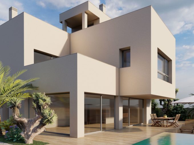 Promoción 2 VILLAS EN LA TORRE, obra nueva en Alicante (Revista)