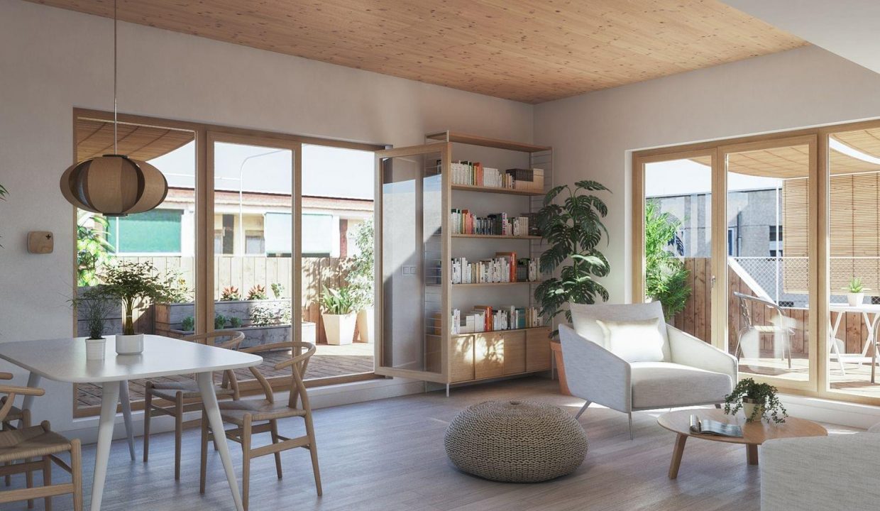 Promoción Covivienda Ecológica Edificio Pirita, obra nueva en Madrid (Revista)