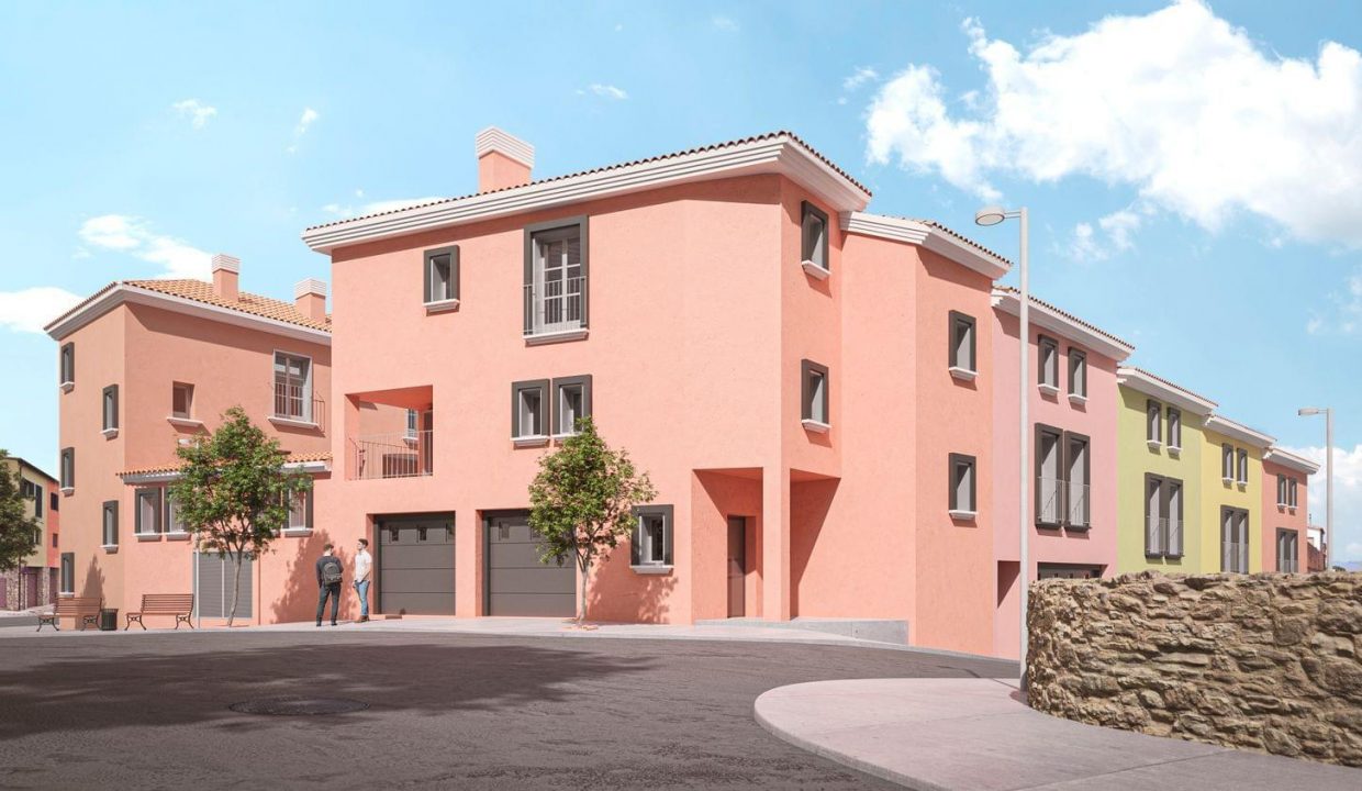 Promoción 10 cases Peralada poble, obra nueva en Peralada (Revista)