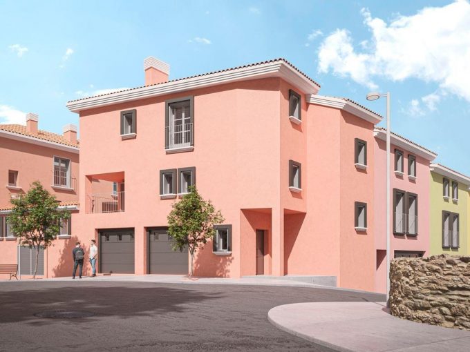 Promoción 10 cases Peralada poble, obra nueva en Peralada (Revista)
