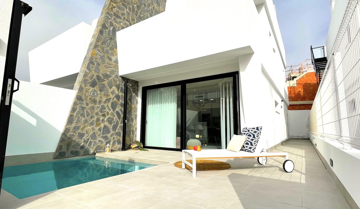 Promoción Elisa Beach Villas, obra nueva en San Javier (Revista)