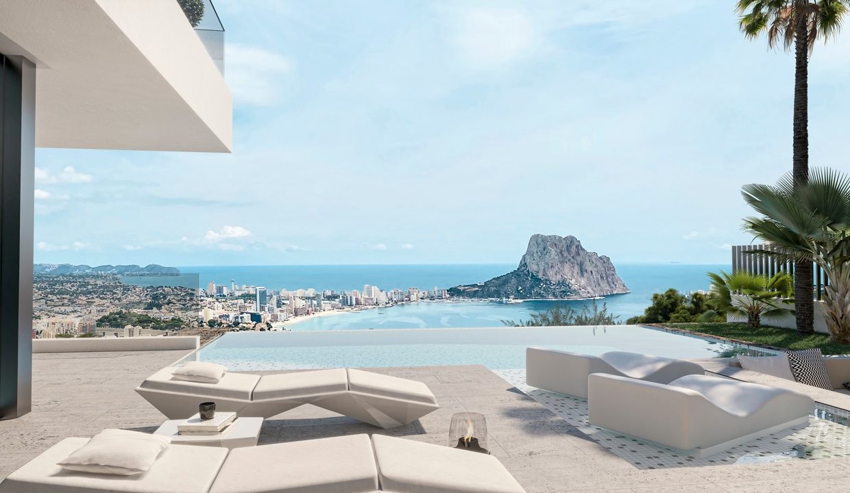 Promoción Villa contemporánea con una elegancia costera, obra nueva en Alicante (Revista)