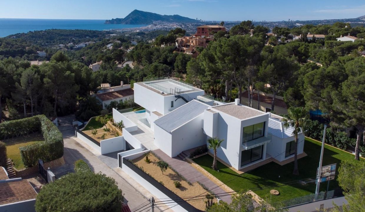 Promoción Impresionante villa de nueva construcción, obra nueva en Altea (Revista)