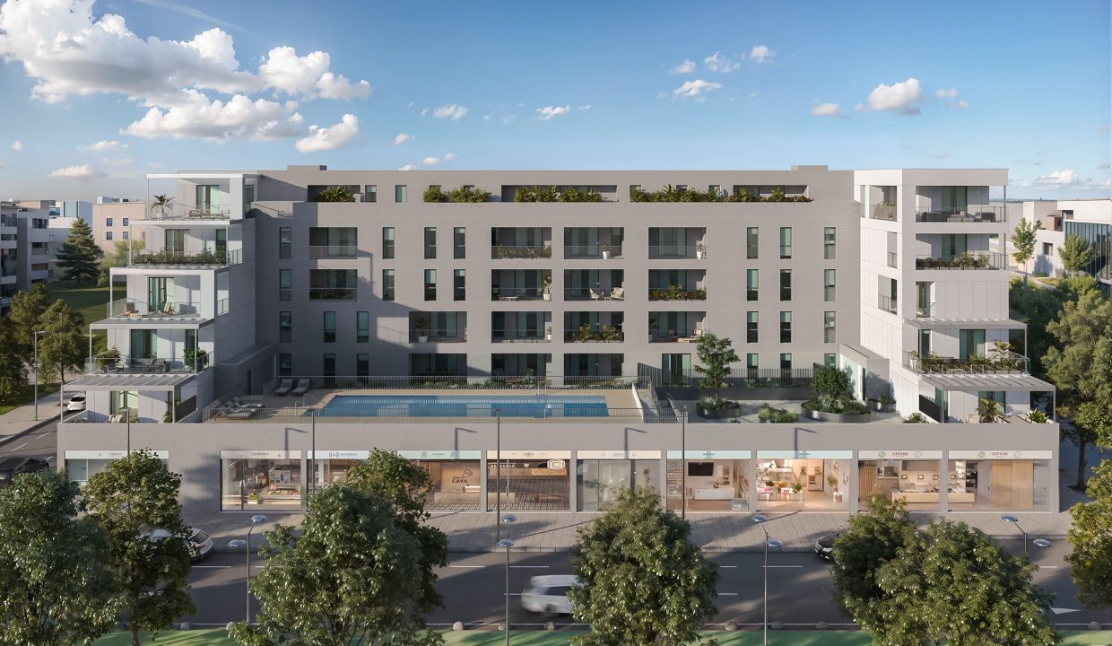 Promoción Residencial Urbión Palmas altas, obra nueva en Sevilla (Revista)