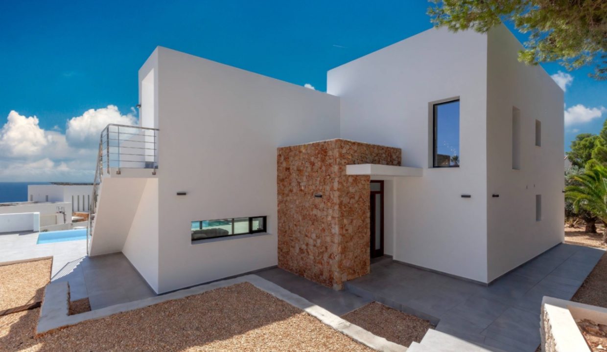 Promoción Impresionante villa de estilo minimalista, obra nueva en Jávea (Revista)