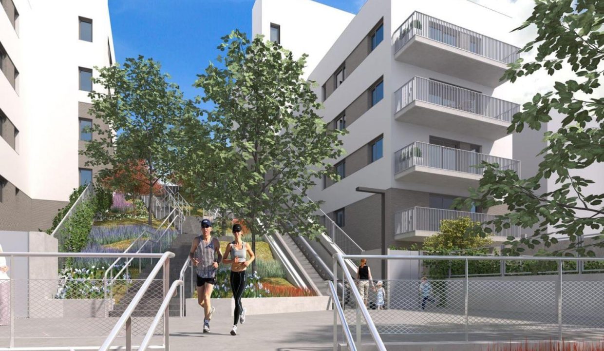 Promoción Les Gaures, obra nueva en Barcelona (Revista)
