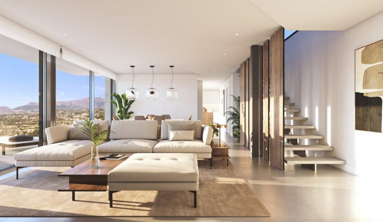 Promoción Lirios Sunrise, obra nueva en Benitachell (Revista)