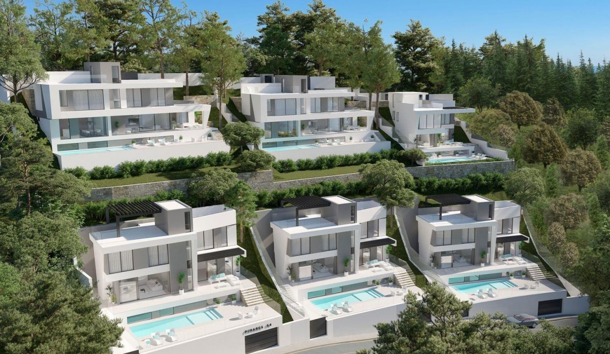 Promoción Villas Pinares de San Anton, obra nueva en Málaga (Revista)