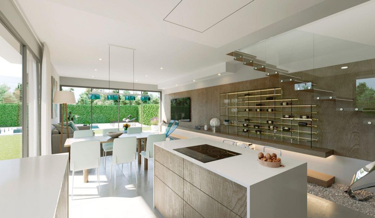 Promoción Villas de la Font, obra nueva en San Juan de Alicante (Revista)