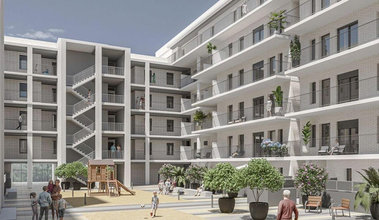 Promoción Edifici Àgora, obra nueva en Pou del Merlí (Revista)