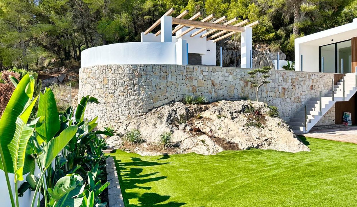 Promoción Villa de lujo con un estilo moderno e innovador,, obra nueva en Calpe (Revista)