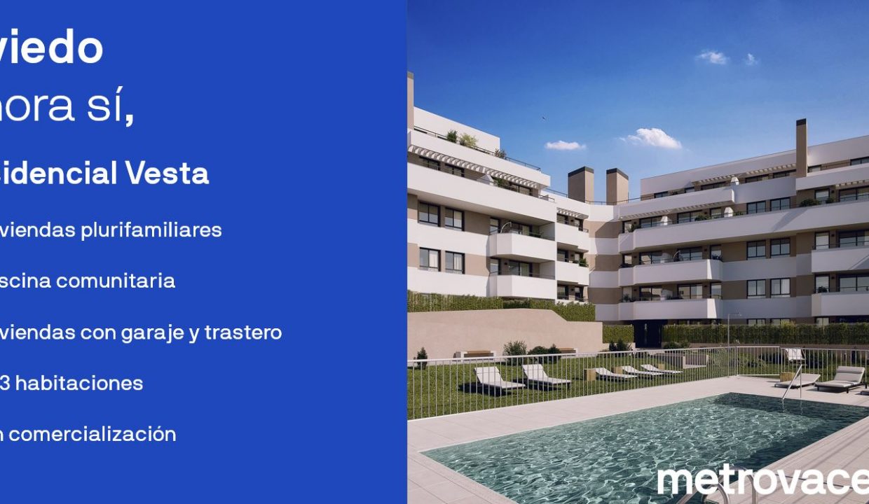 Promoción Residencial Vesta, obra nueva en Oviedo (Revista)
