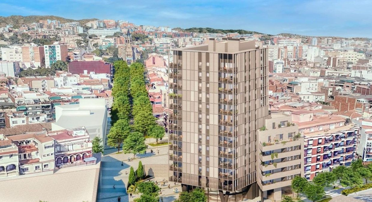 Promoción Plaça de la Vila, obra nueva en Santa Coloma de Gramenet (Revista)
