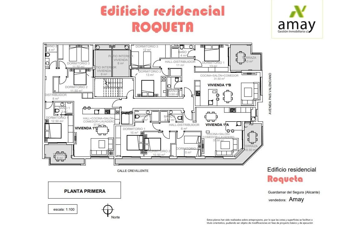 Promoción Edificio Roqueta, obra nueva en Guardamar del Segura (Revista)