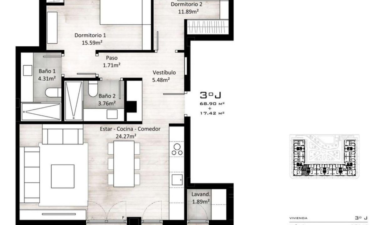 Promoción Residencial Los Arroyos, obra nueva en Lardero (Revista)