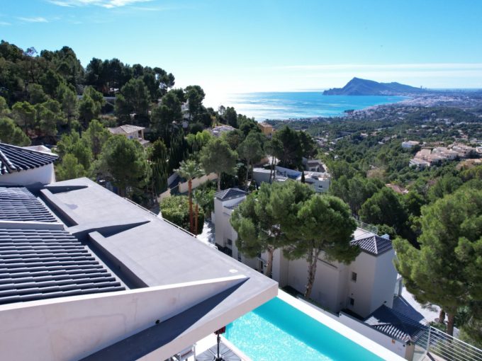 Promoción Villa con lujosas vistas, obra nueva en Altea (Revista)
