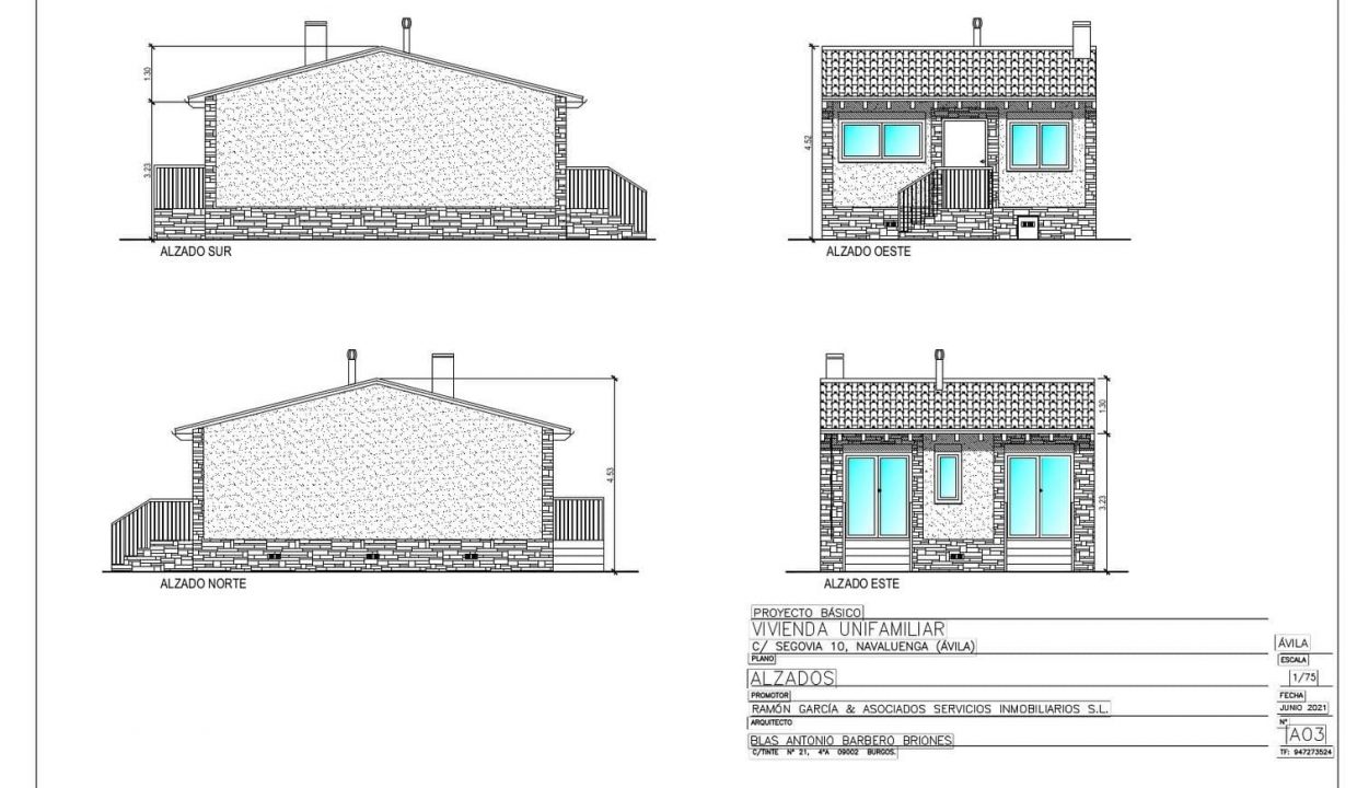 Promoción Residencial Navaluenga Premium, obra nueva en Navaluenga (Revista)